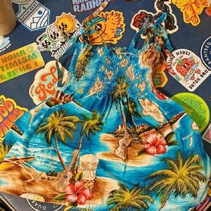 RJC Hawaii Beach Girls Summer Dress XS